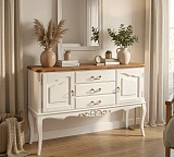 Консоль Marlette WOOD Прованс 3 ящика 2 двери