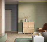 Комод с двумя дверками и ящиком Сплит SP03