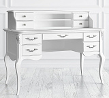 Кабинетный стол пристенный Silvery Rome