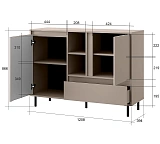 Тумба MONA 2D1S2N