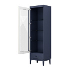 Шкаф с витриной Джали однодверный