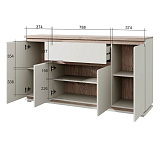 Тумба LIMA 4D1S