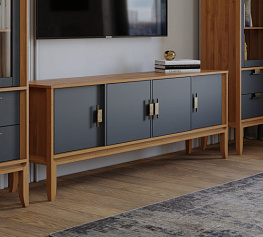 Фото Тумба ТВ Бридж 4 двери