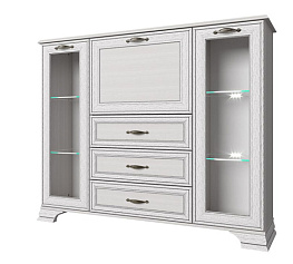 Фото Тумба 2V1D3S TIFFANY (вудлайн кремовый)