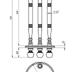 Подставка под цветы 10/А