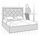 Кровать двуспальная K20 с подъемным механизмом