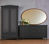 Cервант стеклянный Majessa c зеркалом