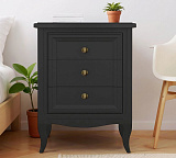 Тумба прикроватная Majessa 3 ящика