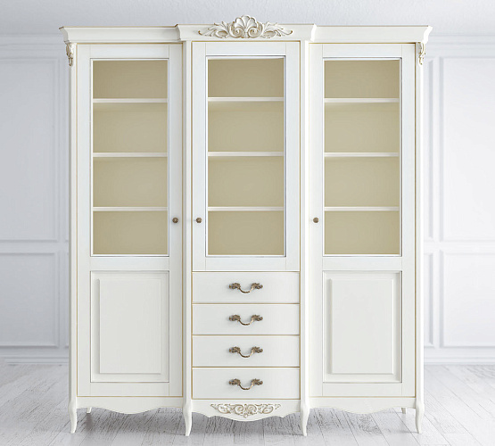Фото Библиотека 3 двери с ящиками Atelier