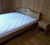 Кровать двуспальная LCOEUR с низким изножьем