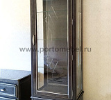 Шкаф с витриной Софи СКМ-004-56(-01)