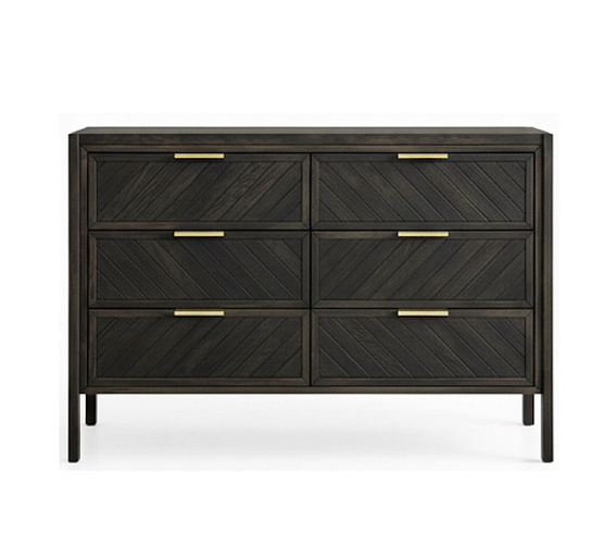 Изображение Комод 6 ящиков ART-DECO Фото Комод 6 ящиков ART-DECO