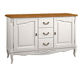 Комод широкий Marlette WOOD 3 ящика 2 двери