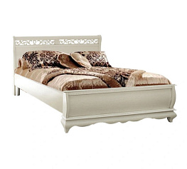 Фото Кровать двуспальная Оскар с высоким изножьем