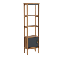 Изображение Стеллаж Бридж сквозной узкий с 1 дверью Фото Стеллаж Бридж сквозной узкий с 1 дверью