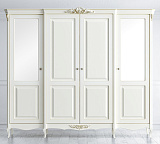 Шкаф четырехдверный Atelier с зеркалом Шкаф четырехдверный Atelier с зеркалом