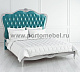 Кровать двуспальная Atelier Home A526/A528 с мягким изголовьем